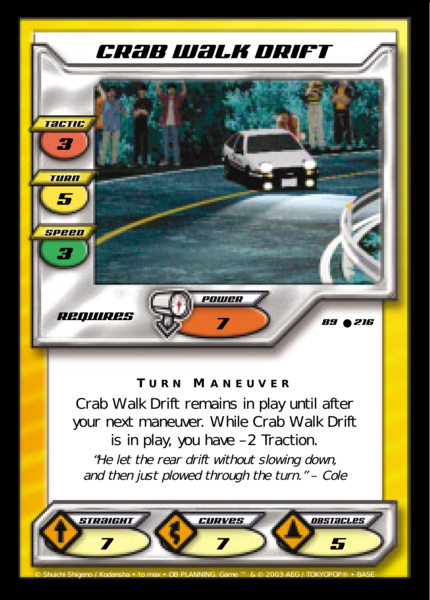 Crab Walk Drift