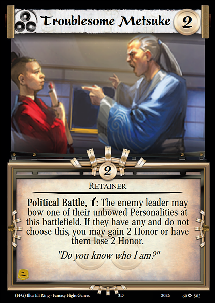 Troublesome Metsuke