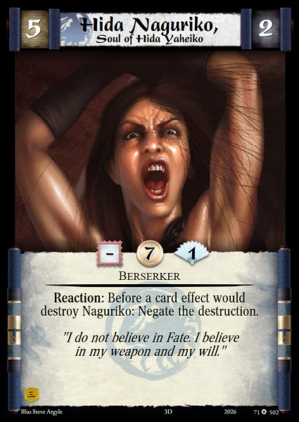 Hida Naguriko, Soul of Hida Yaheiko