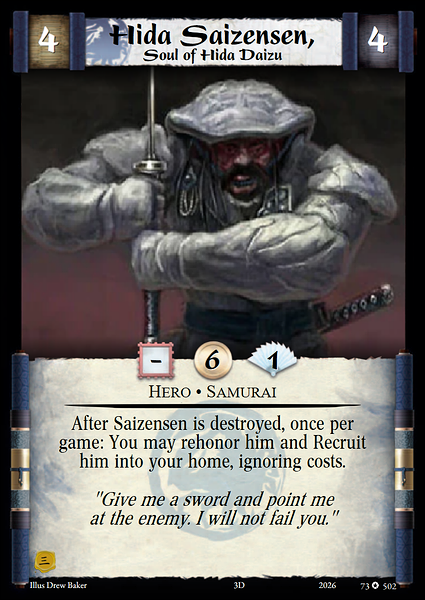 Hida Saizensen, Soul of Hida Daizu