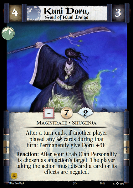 Kuni Doru, Soul of Kuni Daigo