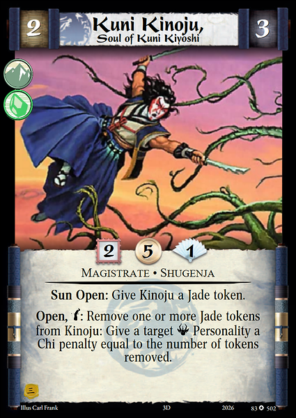 Kuni Kinoju, Soul of Kuni Kiyoshi