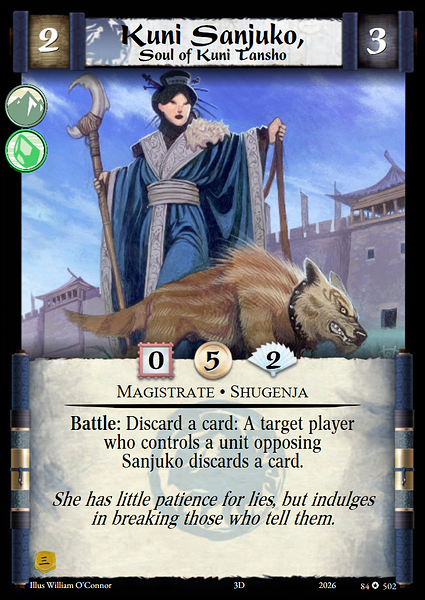 Kuni Sanjuko, Soul of Kuni Tansho