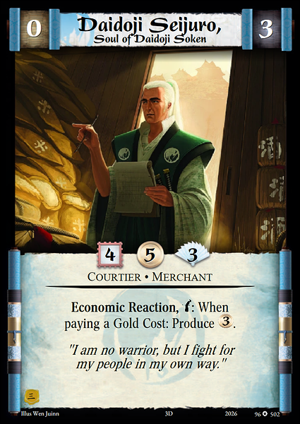 Daidoji Seijuro, Soul of Daidoji Soken