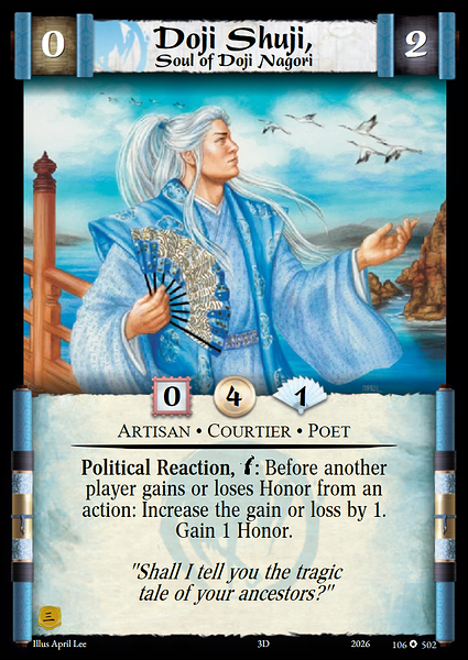 Doji Shuji, Soul of Doji Nagori