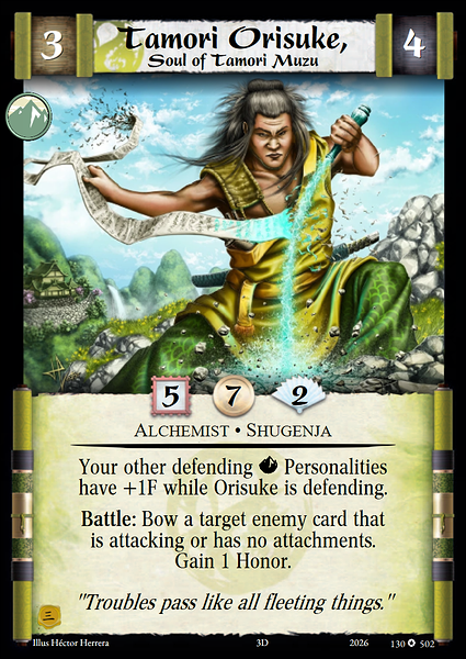 Tamori Orisuke, Soul of Tamori Muzu