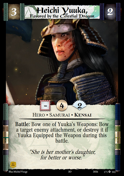 Heichi Yuuka, Favored by the Celestial Dragon