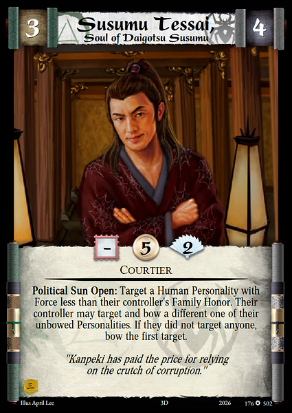 Susumu Tessai, Soul of Daigotsu Susumu