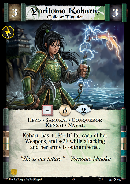 Yoritomo Koharu, Child of Thunder