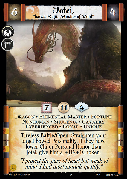Jotei, "Isawa Keiji, Master of Void"