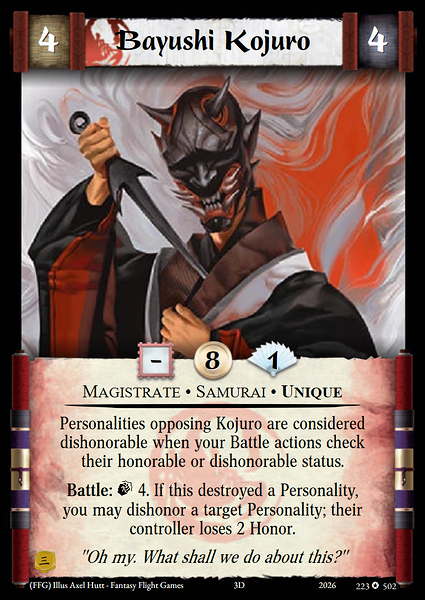 Bayushi Kojuro