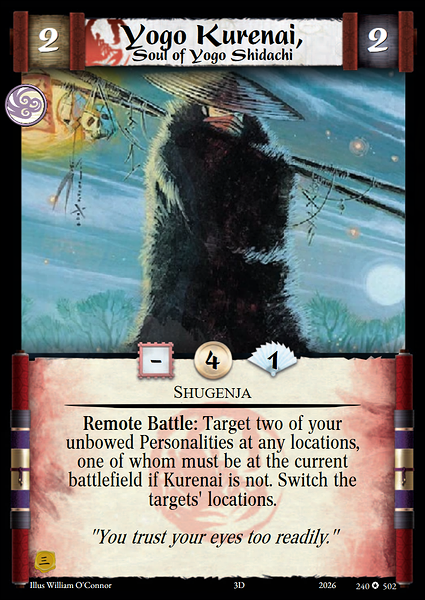 Yogo Kurenai, Soul of Yogo Shidachi