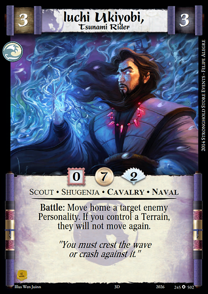 Iuchi Ukiyobi, Tsunami Rider