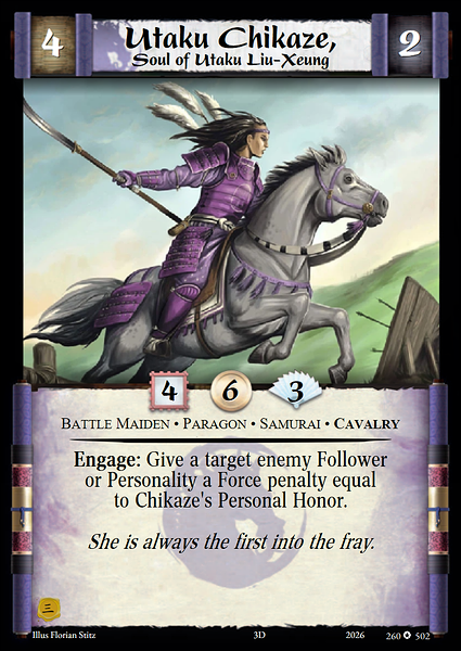 Utaku Chikaze, Soul of Utaku Liu-Xeung