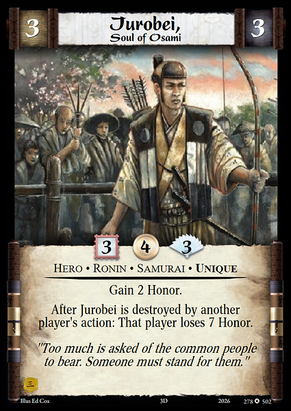 Jurobei, Soul of Osami