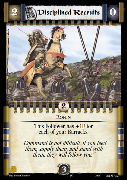 Disciplined Recruits
