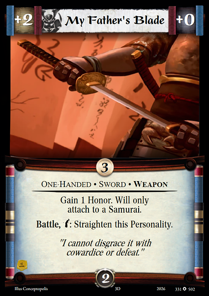 My Father's Blade