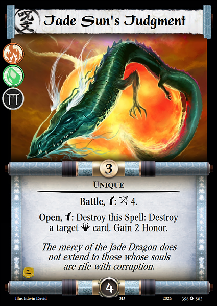 Jade Sun's Judgment