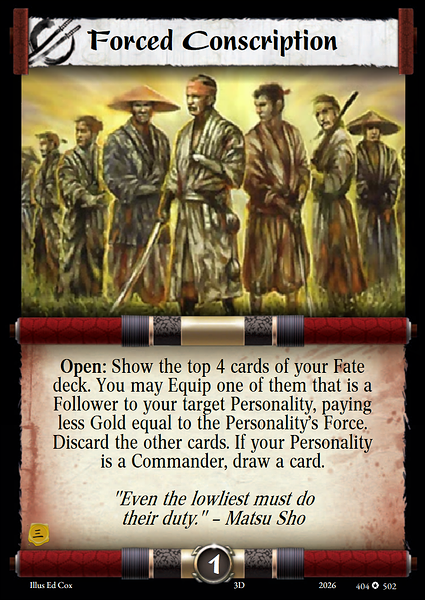Forced Conscription