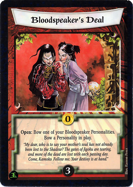 Bloodspeaker's Deal