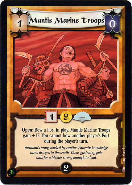 Mantis Marine Troops