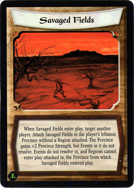 Savaged Fields