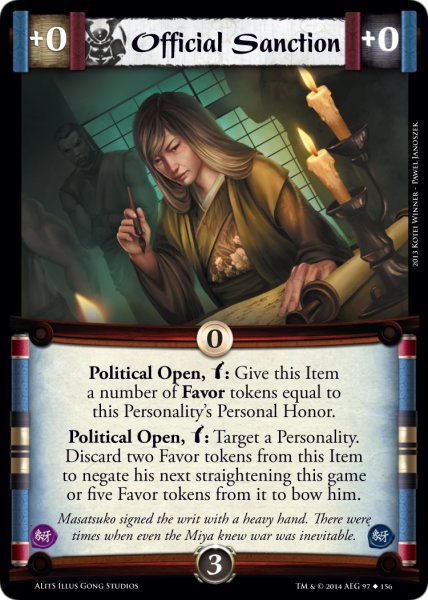 Official Sanction