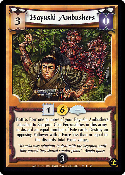 Bayushi Ambushers