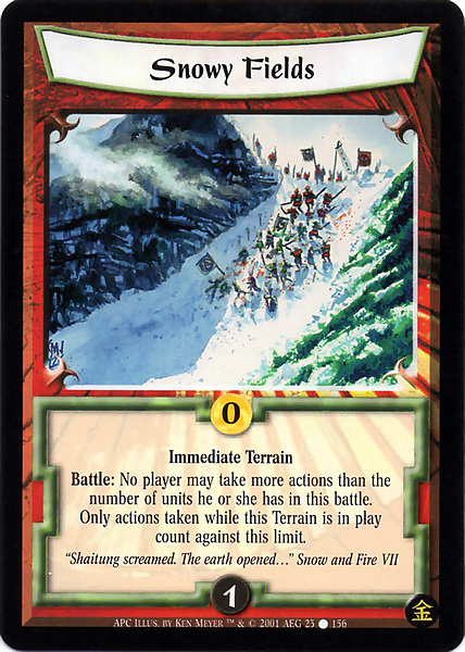 Snowy Fields