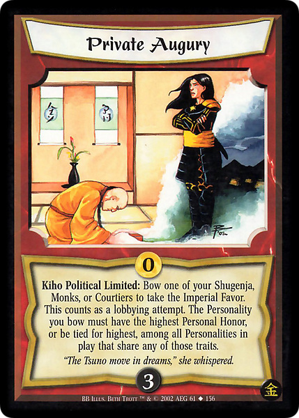 Private Augury