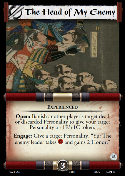 The Head of My Enemy