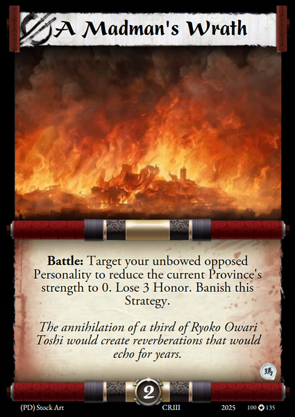 A Madman's Wrath