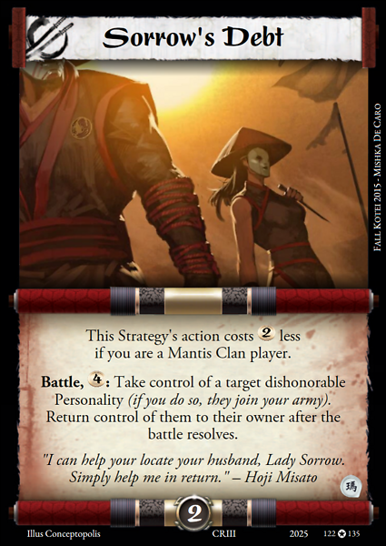 Sorrow's Debt