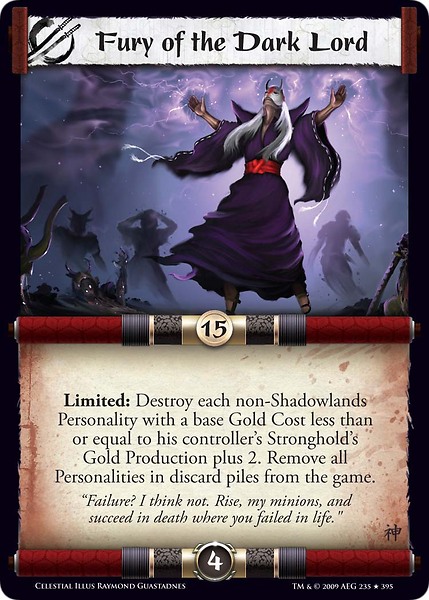 Fury of the Dark Lord