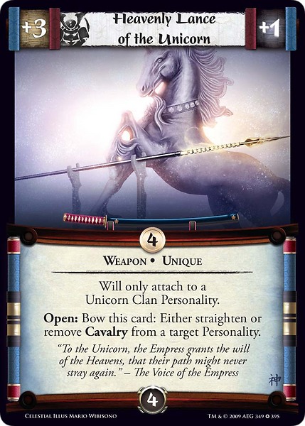 Heavenly Lance of the Unicorn