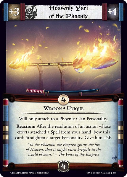Heavenly Yari of the Phoenix