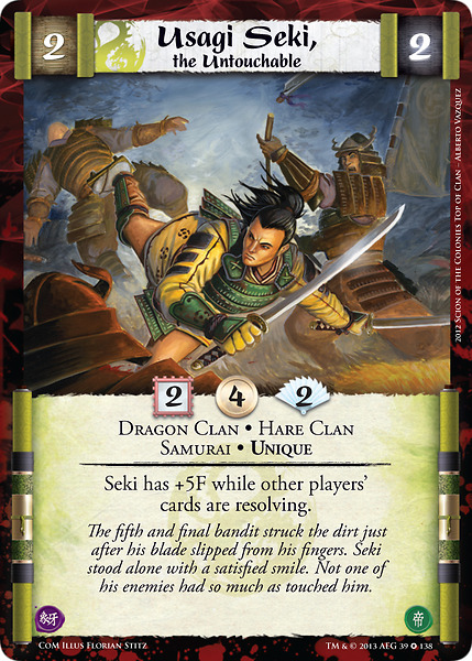 Usagi Seki, the Untouchable