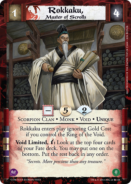 Rokkaku, Master of Scrolls