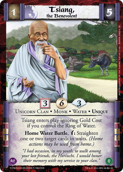 Tsiang, the Benevolent