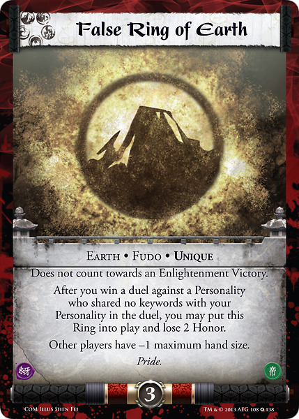 False Ring of Earth