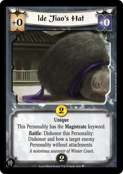 Ide Jiao's Hat