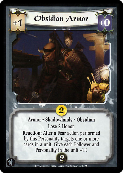 Obsidian Armor