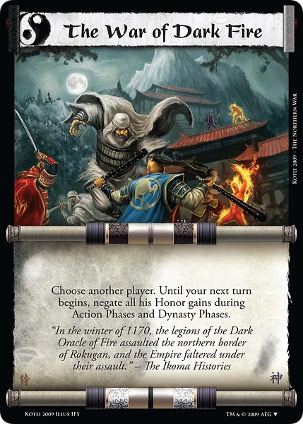 The War of Dark Fire