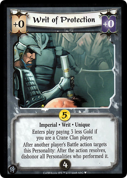 Writ of Protection