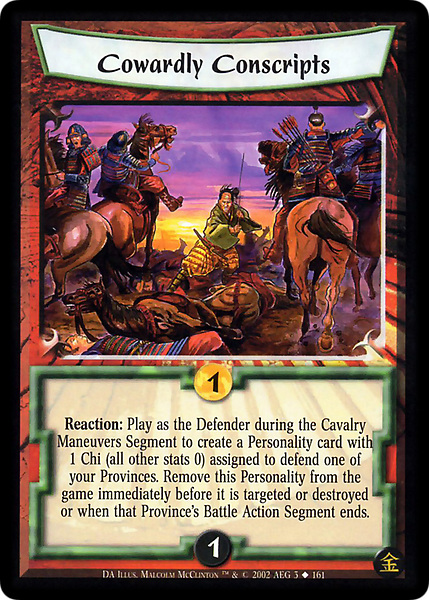 Cowardly Conscripts