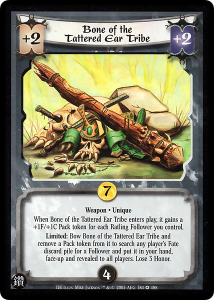 Bone of the Tattered Ear Tribe