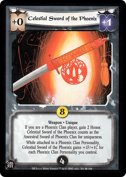 Celestial Sword of the Phoenix