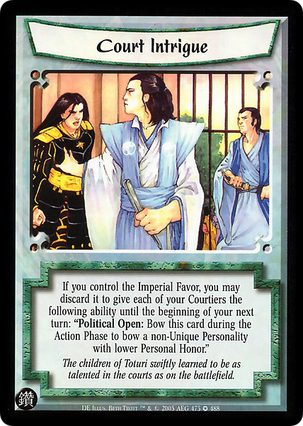 Court Intrigue