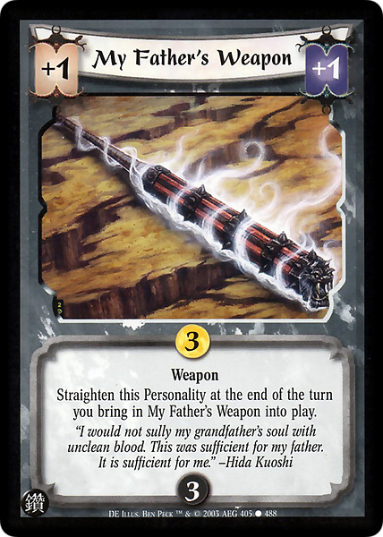 My Father's Weapon