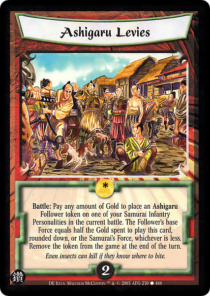Ashigaru Levies